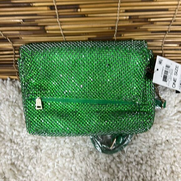 INC Averry Crystal Crossbody, Created for Macy's - Light Green - Picture 2 of 3